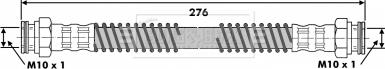 Borg & Beck BBH6258 - Тормозной шланг autospares.lv