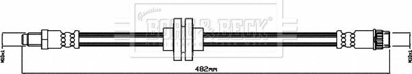 Borg & Beck BBH8538 - Тормозной шланг autospares.lv