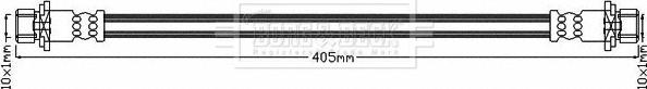 Borg & Beck BBH8062 - Тормозной шланг autospares.lv