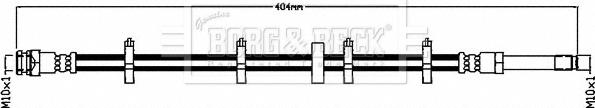 Borg & Beck BBH8161 - Тормозной шланг autospares.lv