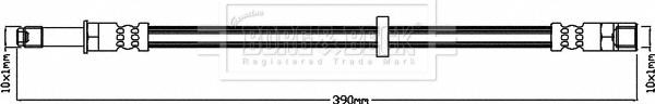 Borg & Beck BBH8343 - Тормозной шланг autospares.lv