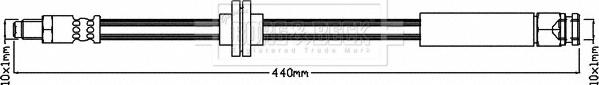 Borg & Beck BBH8386 - Тормозной шланг autospares.lv