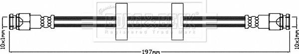 Borg & Beck BBH7987 - Тормозной шланг autospares.lv