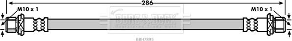 Borg & Beck BBH7895 - Тормозной шланг autospares.lv