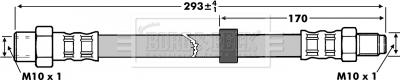 Borg & Beck BBH7294 - Тормозной шланг autospares.lv