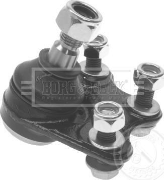 Borg & Beck BBJ5480 - Шаровая опора, несущий / направляющий шарнир autospares.lv