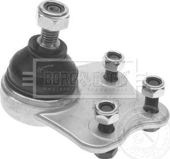 Borg & Beck BBJ5573 - Шаровая опора, несущий / направляющий шарнир autospares.lv