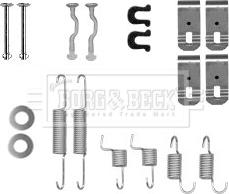 Borg & Beck BBK6335 - Комплектующие, стояночная тормозная система autospares.lv