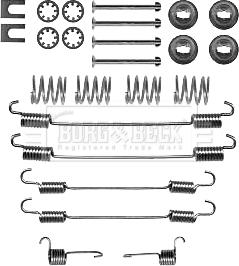 Borg & Beck BBK6327 - Комплектующие, барабанный тормозной механизм autospares.lv