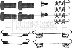 Borg & Beck BBK6248 - Комплектующие, стояночная тормозная система autospares.lv