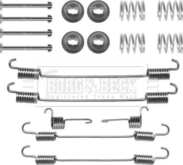 Borg & Beck BBK6247 - Комплектующие, барабанный тормозной механизм autospares.lv