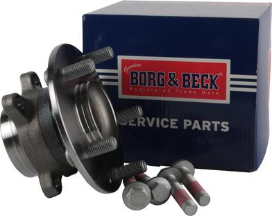 Borg & Beck BBK1605 - Комплектующие для колодок дискового тормоза autospares.lv