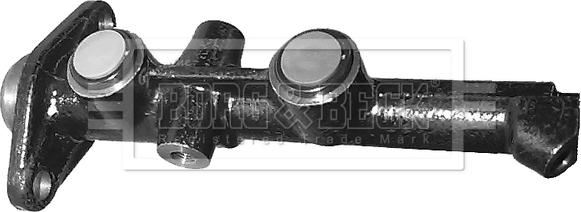 Borg & Beck BBM4280 - Главный тормозной цилиндр autospares.lv