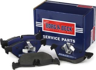 Borg & Beck BBP1963 - Тормозные колодки, дисковые, комплект autospares.lv