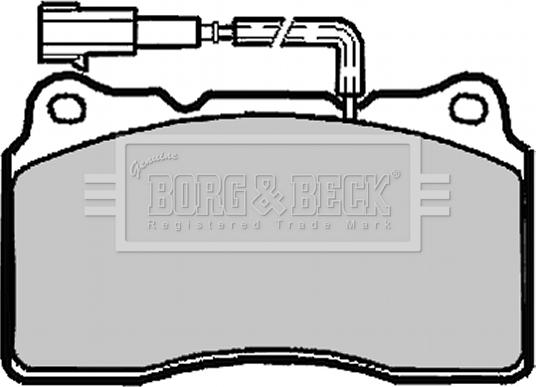 MGA MGA755 - Тормозные колодки, дисковые, комплект autospares.lv