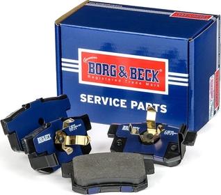 Borg & Beck BBP1985 - Тормозные колодки, дисковые, комплект autospares.lv