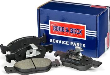 Borg & Beck BBP1452 - Тормозные колодки, дисковые, комплект autospares.lv