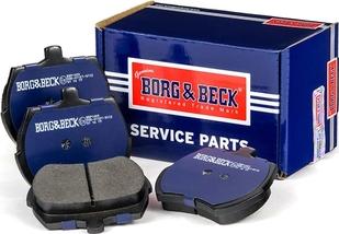 Borg & Beck BBP1409 - Тормозные колодки, дисковые, комплект autospares.lv