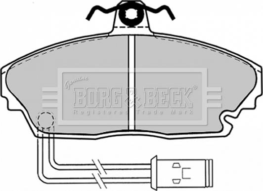 Woking 350381 - Тормозные колодки, дисковые, комплект autospares.lv