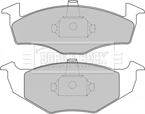 MOPROD MDP1320 - Тормозные колодки, дисковые, комплект autospares.lv