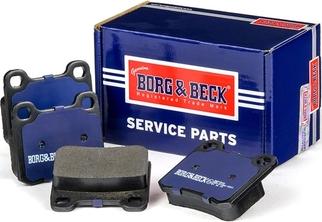 Borg & Beck BBP1544 - Тормозные колодки, дисковые, комплект autospares.lv
