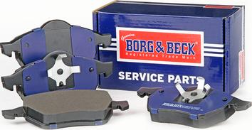 Borg & Beck BBP1575 - Тормозные колодки, дисковые, комплект autospares.lv