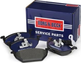 Borg & Beck BBP1617 - Тормозные колодки, дисковые, комплект autospares.lv