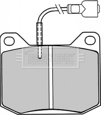 FTE BL1028A2 - Тормозные колодки, дисковые, комплект autospares.lv