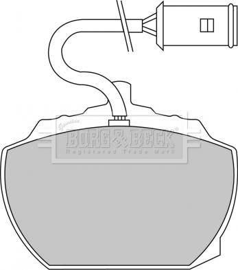 TRW GDB0783 - Тормозные колодки, дисковые, комплект autospares.lv