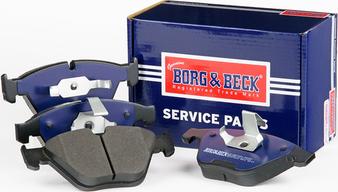 Borg & Beck BBP1894 - Тормозные колодки, дисковые, комплект autospares.lv