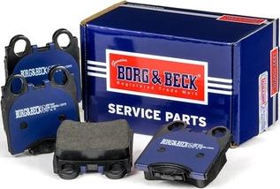 Borg & Beck BBP1849 - Тормозные колодки, дисковые, комплект autospares.lv