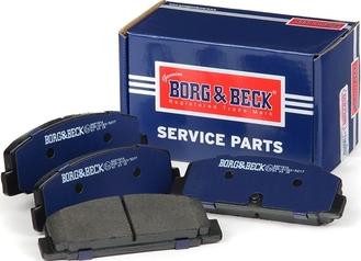 Borg & Beck BBP1816 - Тормозные колодки, дисковые, комплект autospares.lv