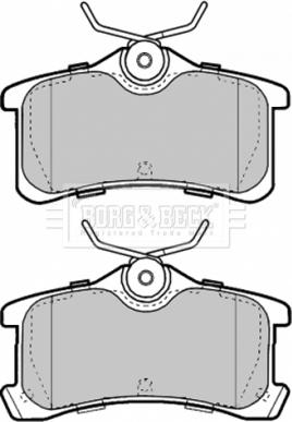 BENDIX 510778B - Тормозные колодки, дисковые, комплект autospares.lv