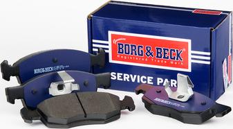 Borg & Beck BBP1886 - Тормозные колодки, дисковые, комплект autospares.lv