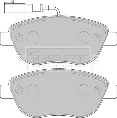 MEC-Diesel 571957 - Тормозные колодки, дисковые, комплект autospares.lv