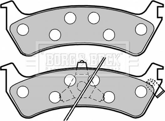 Remsa 0628.40 - Тормозные колодки, дисковые, комплект autospares.lv