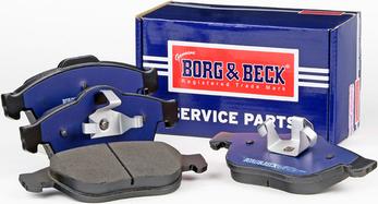 Borg & Beck BBP1731 - Тормозные колодки, дисковые, комплект autospares.lv