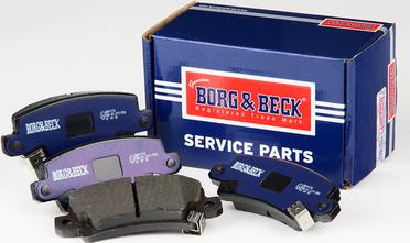 Borg & Beck BBP1770 - Тормозные колодки, дисковые, комплект autospares.lv