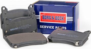 Borg & Beck BBP2921 - Тормозные колодки, дисковые, комплект autospares.lv