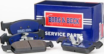 Borg & Beck BBP2408 - Тормозные колодки, дисковые, комплект autospares.lv