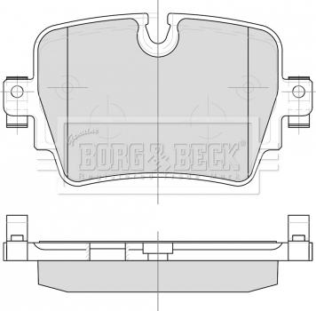 Lucas Diesel GDB2066 - Тормозные колодки, дисковые, комплект autospares.lv