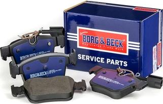 Borg & Beck BBP2696 - Тормозные колодки, дисковые, комплект autospares.lv