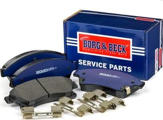 Borg & Beck BBP2090 - Тормозные колодки, дисковые, комплект autospares.lv