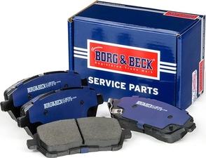 Borg & Beck BBP2085 - Тормозные колодки, дисковые, комплект autospares.lv