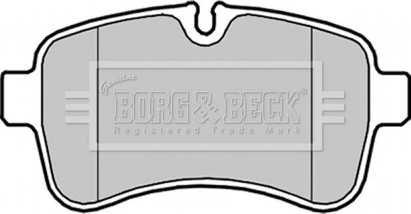 Borg & Beck BBP2034 - Тормозные колодки, дисковые, комплект autospares.lv