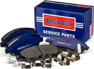 Borg & Beck BBP2074 - Тормозные колодки, дисковые, комплект autospares.lv