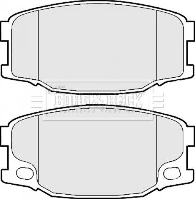 LPR 5P893 - Тормозные колодки, дисковые, комплект autospares.lv