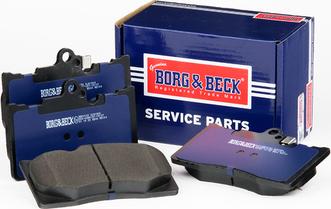 Borg & Beck BBP2153 - Тормозные колодки, дисковые, комплект autospares.lv