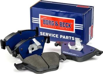 Borg & Beck BBP2110 - Тормозные колодки, дисковые, комплект autospares.lv