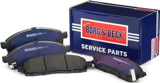 Borg & Beck BBP2189 - Тормозные колодки, дисковые, комплект autospares.lv